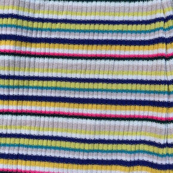 Buffalo David Bitton Colorful Striped Knit Midi Skirt Size S. NEW - Picture 5 of 9